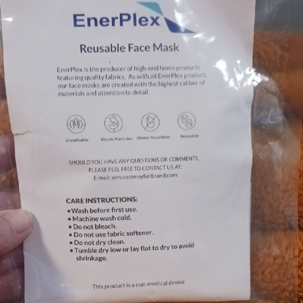 EnerPlex Reusable Face Mask